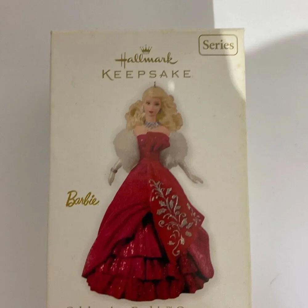 Hallmark Keepsake Red Special 2012 Edition Series Celebration Barbie Ornament OS